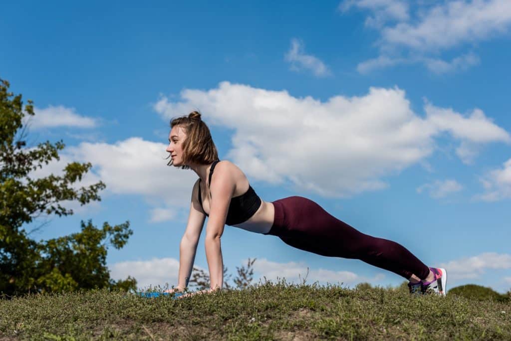 1 minute plank is equivalent to how many push-ups