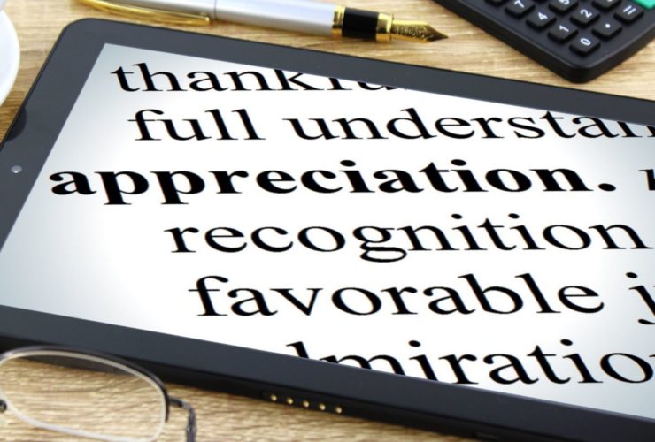 appreciation definition