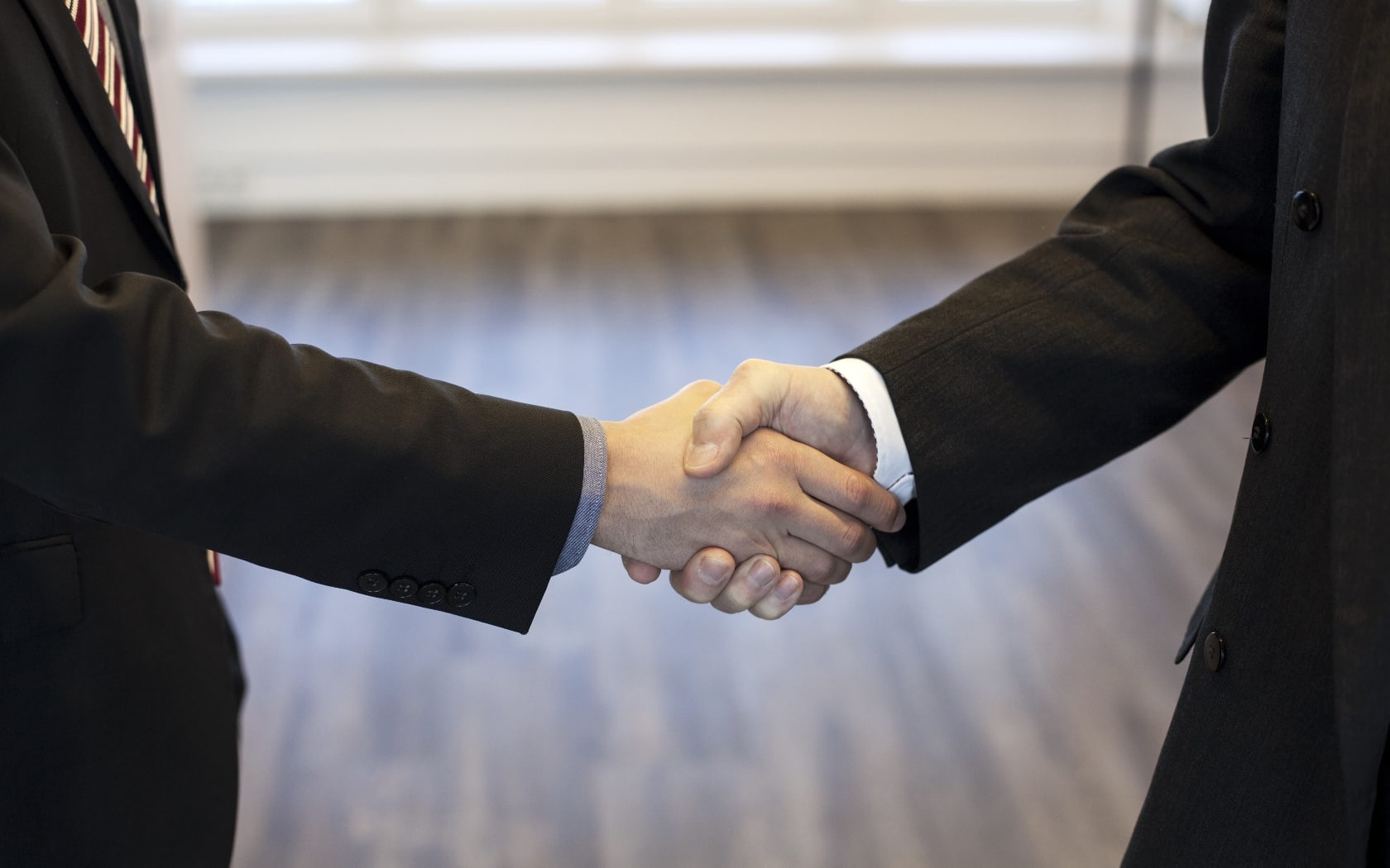 two man shaking hands